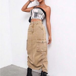 Cargo MIDI Skirt NWTS